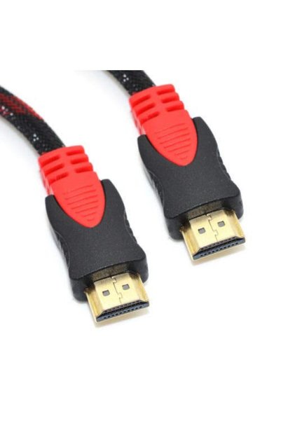 Alfais Al-4241 HDMI Kablosu 1.4B 3D 10 Metre Ara Bağlantı Erkek-Erkek, Siyah