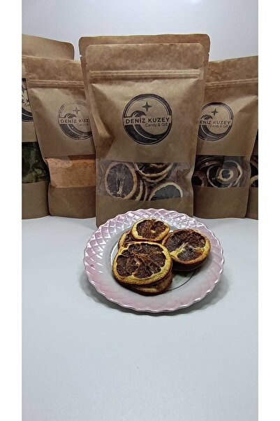 Deniz Kuzey Candy & Gift Doğal Kurutulmuş Portakal Dilimleri - Katkısız Cips (100gr)