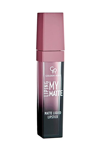 Golden Rose Liping My Matte Likit Ruj No: 07 - Suya Dayanıklı Ultra Mat Ruj