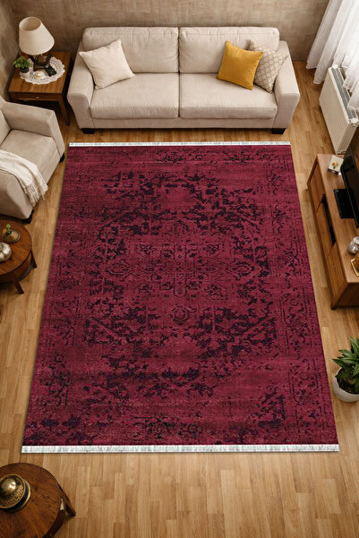 Home Kaymaz Dot Taban Dijital Baskılı Yıkanabilir Leke Tutmayan Halı Yolluk