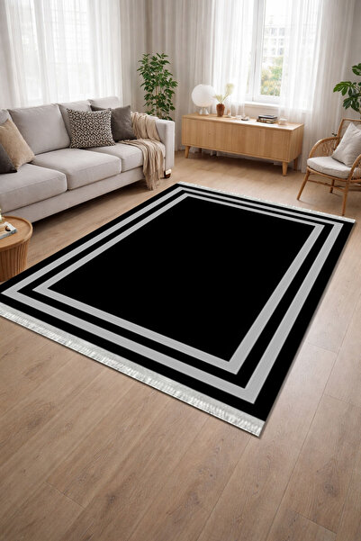 Home Kaymaz Dot Taban Dijital Baskılı Yıkanabilir Leke Tutmayan Halı Yolluk