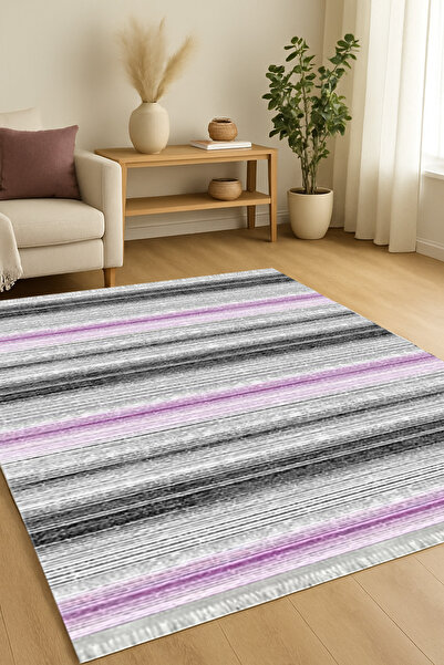 Home Kaymaz Dot Taban Dijital Baskılı Yıkanabilir Leke Tutmayan Mutfak Halısı...