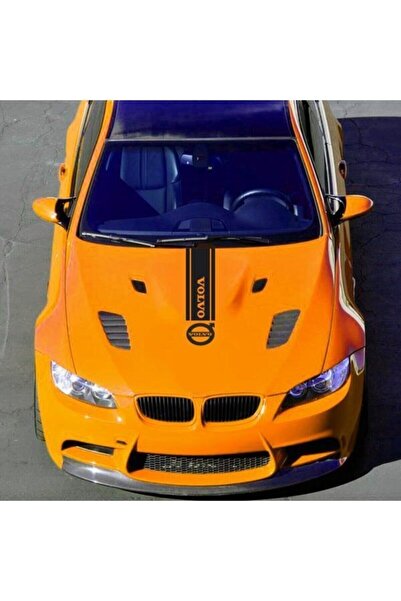 pınaxar Volvo Hood Strip Sticker Prime Quality Adhesive