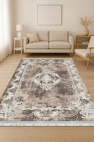 Home Dokuma taban Kaymaz Dijital Baskılı Yıkanabilir Leke Tutmayan Salon Halı...