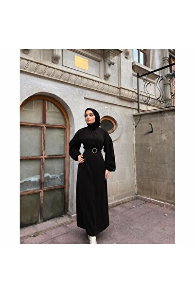 Butik COMFORTABLE SİYAH ELBİSE