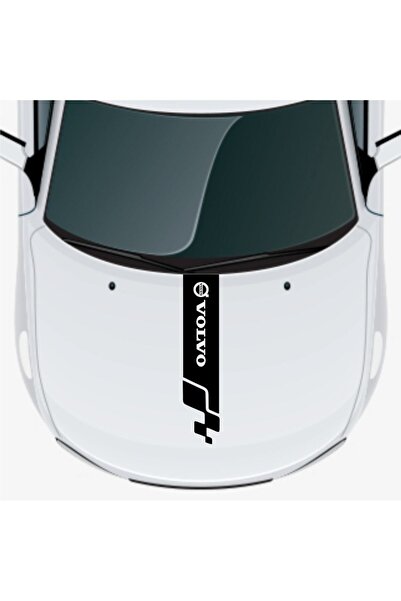pınaxar Volvo S40 Front Hood Auto Sticker Prime Quality Adhesion