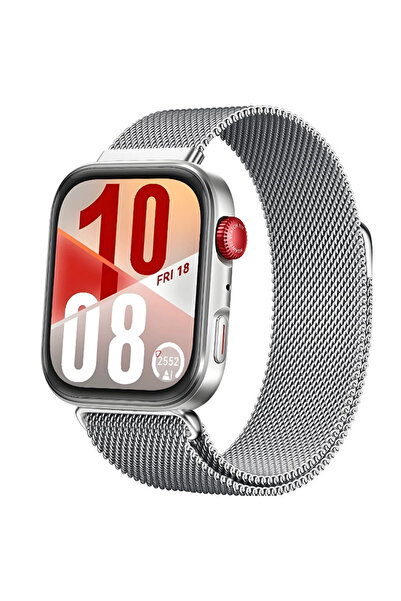 Dexmon Huawei Watch Fit 3 / Fit 4 / Fit 4 Pro /Fit 5 / Fit 5 Pro Uyumlu Metal...