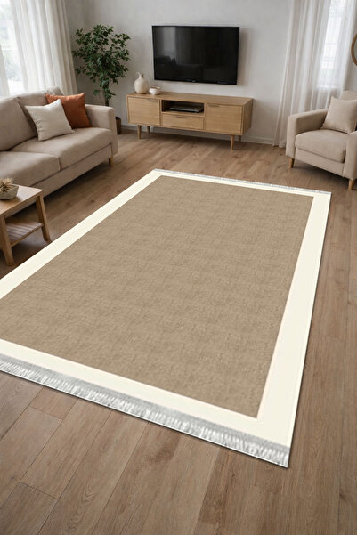 Home Kaymaz Dot Taban Dijital Baskılı Yıkanabilir Leke Tutmayan Halı Yolluk