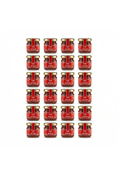 Tat Tatlı Ketçap Cam Şişe 35 g x 24 Adet Mini Boy