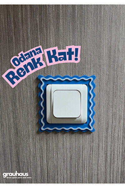 GRAUHAUS Dekoratif Renkli Priz Işık Çerçevesi
