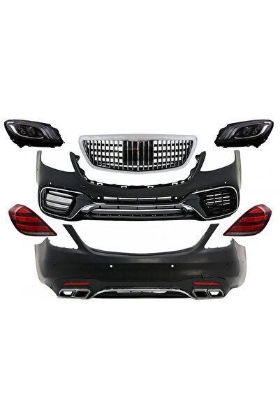 tuningset Πλήρες κιτ αμαξώματος κατάλληλο για Mercedes S-Class W222 Facelift ...
