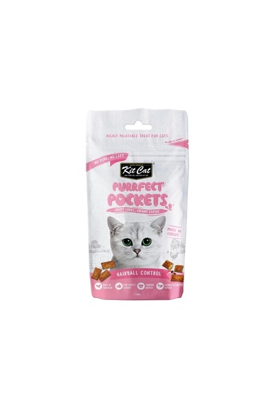 Kit Cat كت كات مكافاءات للقطط لمساعدة كرات الشعر