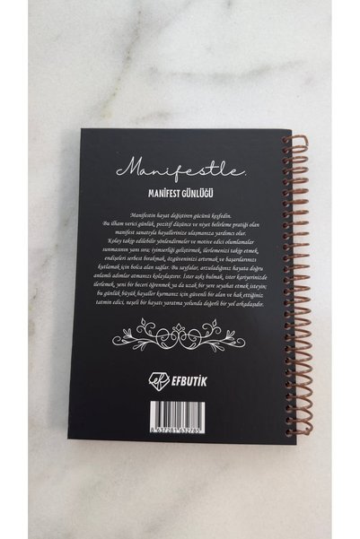 Koprinaco Siyah Manifestle Defteri