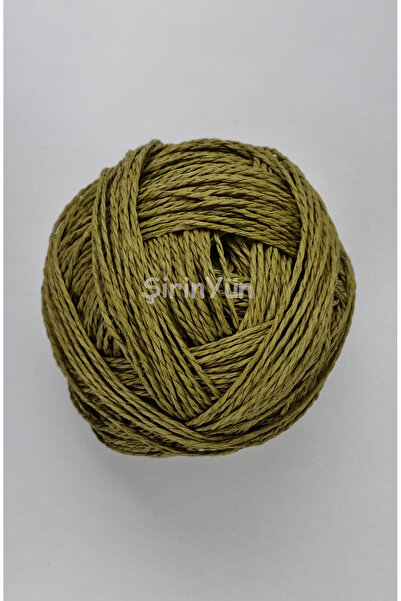 Şirin Yün Sarılmış Kağıt İp 100 Gram Fıstık