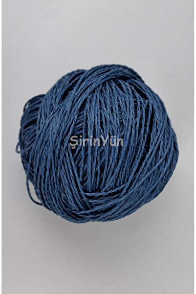 Şirin Yün Sarılmış Kağıt İp 100 Gram Denim
