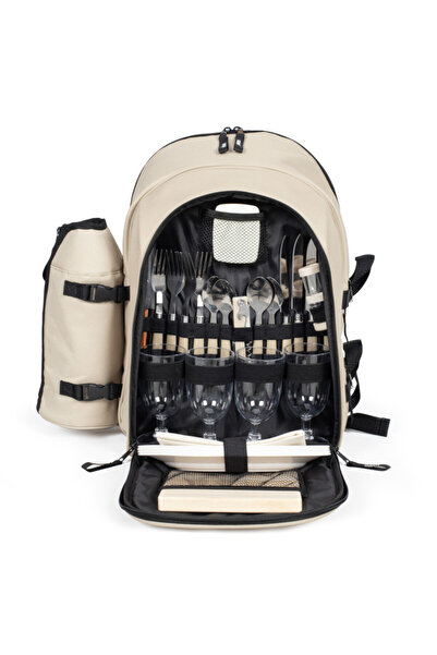 LİVOO Σακίδιο πλάτης για πικνίκ SE970C, για 4 άτομα, θερμομονωτικό, με 30 αξε...