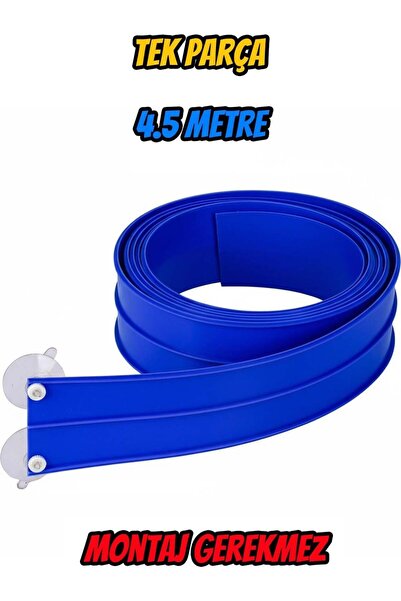 LORELLİ ESNEK ARABA YARIŞ PİSTİ KIVRILABİLİR MAVİ RENK VAKUMLU 4.5 Metre Flex Track | Metal Araba Hediyeli
