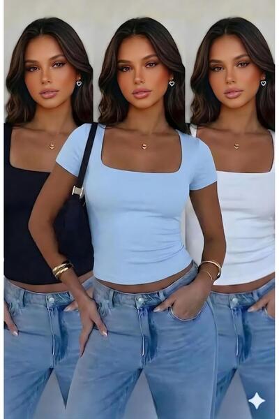 ÖZ PAMUK ΓΥΝΑΙΚΕΙΟ ΣΕΤ 3 ΤΕΜΑΧΙΩΝ ΒΑΜΒΑΚΙ Με απαλή υφή, άνετη ίσια γραμμή, ΚΟ...