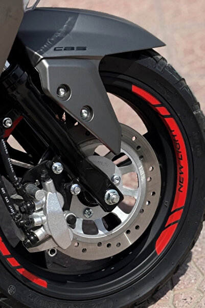 Banxtre RKS Newlight Scooter için Jant Şeridi Sticker Seti (8 Parça)