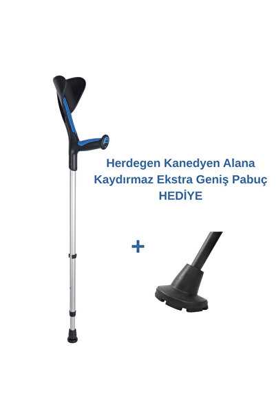 Herdegen Fransız Advance Koltuk Değneği / Kanedyen (Mavi - 1 Adet)