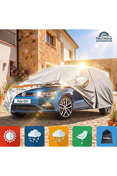NEXTWAVE Prelată auto NextWave®️ sedan 410x170x150 cm, impermeabilă, UV, ferm...