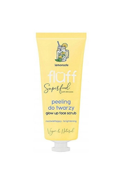 FLUFF مقشر الوجه المبيض - بالليمون