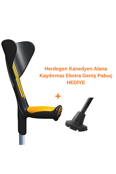 Herdegen Fransız Advance Koltuk Değneği / Kanedyen (Turuncu - 1 Adet)