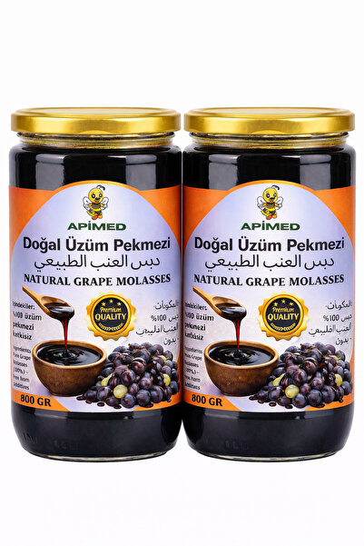 APİMED 🌿   Natural Grape Molasses 2*800 Gr – 100% Without Additives & Tradit...