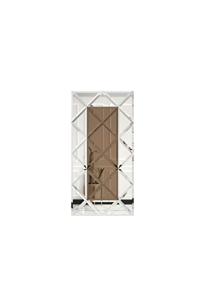 POTRO Oglinda cu fazeta 80 x 160 cm Argintiu-Bronze