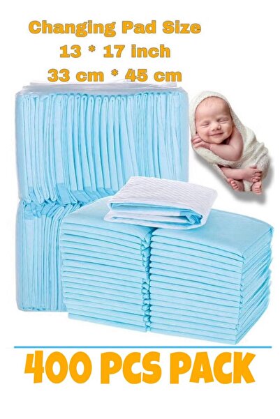 Timoo 400 Pcs Small Disposable Baby Diaper Changing Pad 33x45 cm Leak-Proof C...