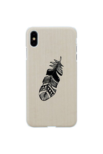 Other Husa MAN&WOOD pentru smartphone iPhone XS Max, alb indian