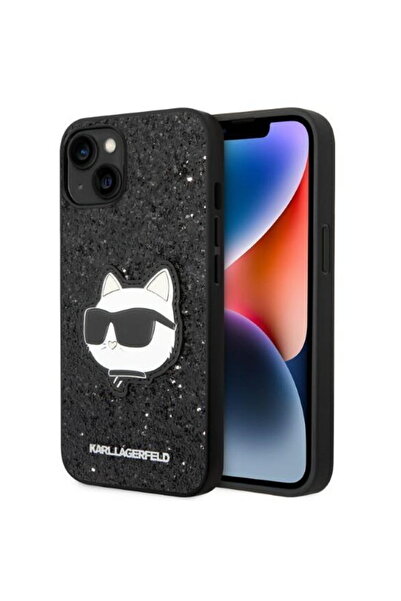 Karl Lagerfeld KLHCP14MG2CPK iPhone 14 Plus 6.7 "   negru/negru carcasă ...