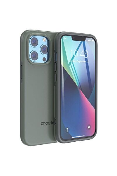 CHOETECH Husa MFM anti-cădere compatibilă cu MagSafe pentru iPhone 13 Pro, ne...
