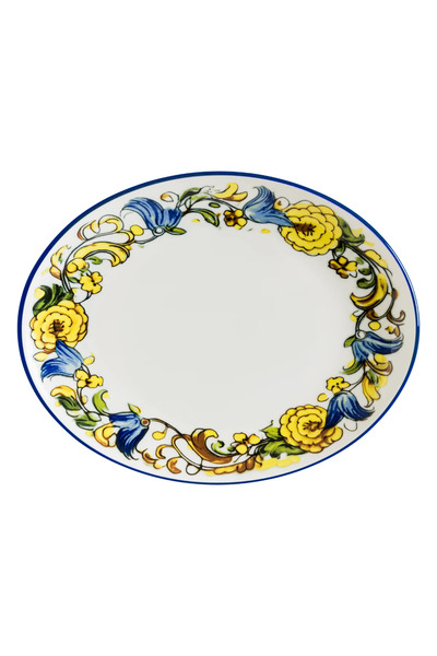 Bonna Albufera Mid White Moove 31*24 cm Oval Plate