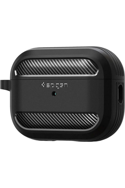 Spigen Husa RUGGED ARMOR Apple AIRPODS PRO 1 / 2 MATTE BLACK