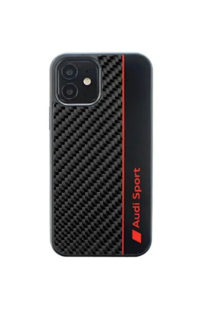 Audi Folie cu aspect de fibră de carbon pentru iPhone 11 / Xr 6.1 "   ne...