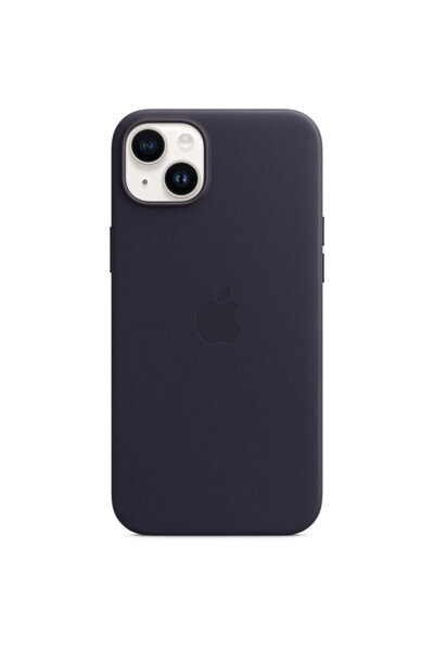 Apple iPhone 14 Plus Leather Case MagSafe - Ink