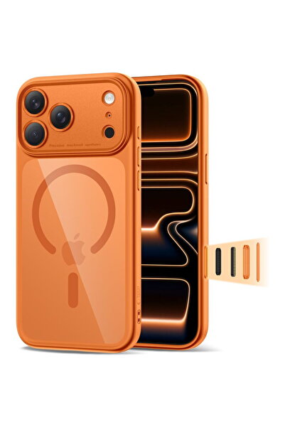 Tech-Protect HusДѓ Magpeak MagSafe CC pentru iPhone 17 Pro, spate transparent...