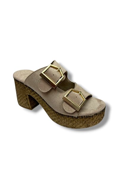 ŞANZELİZE AYAKKABI Γυναικείες παντόφλες Şanzelize K505-26 Suede Anatomical Do...