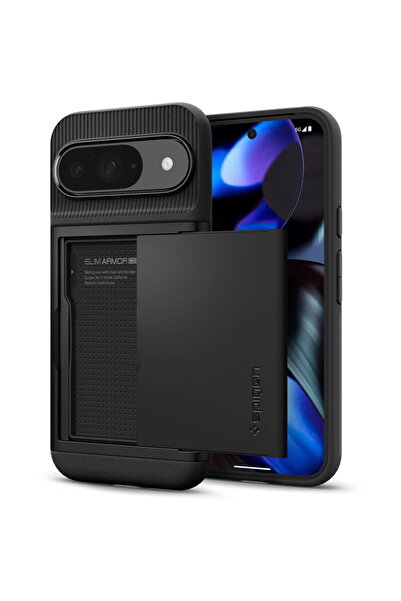 Spigen Slim Armor CS, black - Google Pixel 9 Pro/Pixel 9