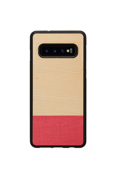 Other Husa MAN&WOOD pentru smartphone Galaxy S10 miss match negru