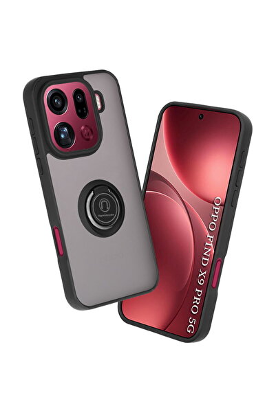 Techsuit Husă pentru Find X9 Pro - Glinth - Negru