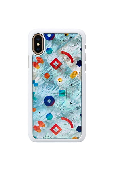 Other Husa iKins pentru smartphone iPhone XS/S poppin rock albă