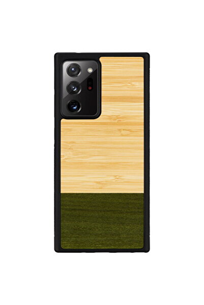 Other Husa MAN&WOOD pentru Galaxy Note 20 Ultra, negru pădure de bambus