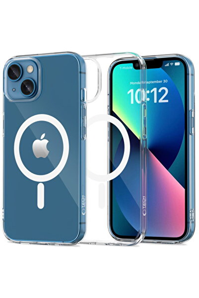 Tech-Protect HusДѓ FlexAir MagSafe pentru iPhone 13 Mini, compatibilДѓ MagSaf...