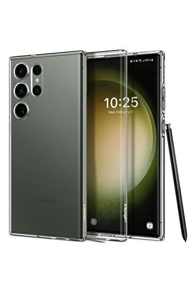 Spigen Husa pentru Samsung Galaxy S23 Ultra - Cristal Lichid - Transparent