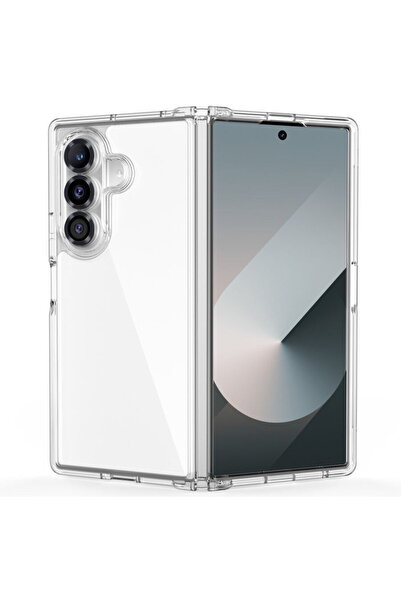 Tech-Protect HusДѓ FlexAir Hybrid pentru Galaxy Z Fold 7, spate transparent, ...