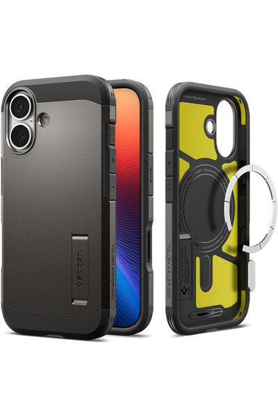 Spigen Husa pentru iPhone 17 - Tough Armor "T" MagSafe - Gunmetal