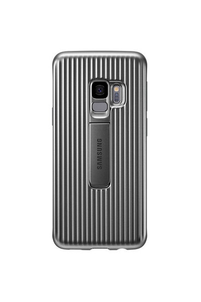 Samsung Husă de protecție cu suport pentru Galaxy S9 G960, Argintie