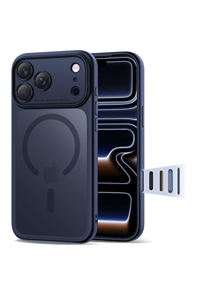 Tech-Protect HusДѓ Magpeak MagSafe CC pentru iPhone 17 Pro Max, finisaj mat, ...